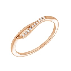 Atypischer Ring aus Gold mit Lab Grown Diamanten Terje
