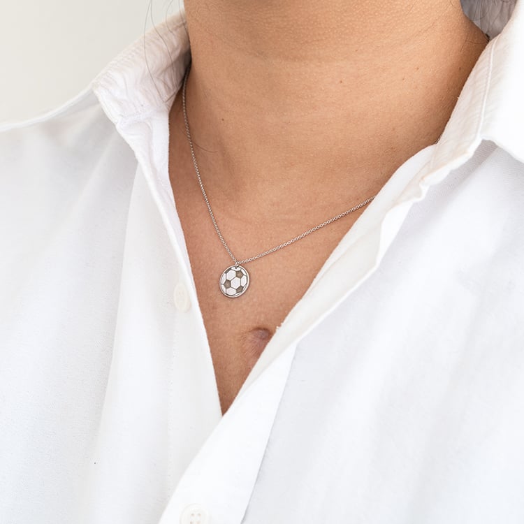 Anhänger Fußball mit Gravur Ihrer Wahl Football 124147