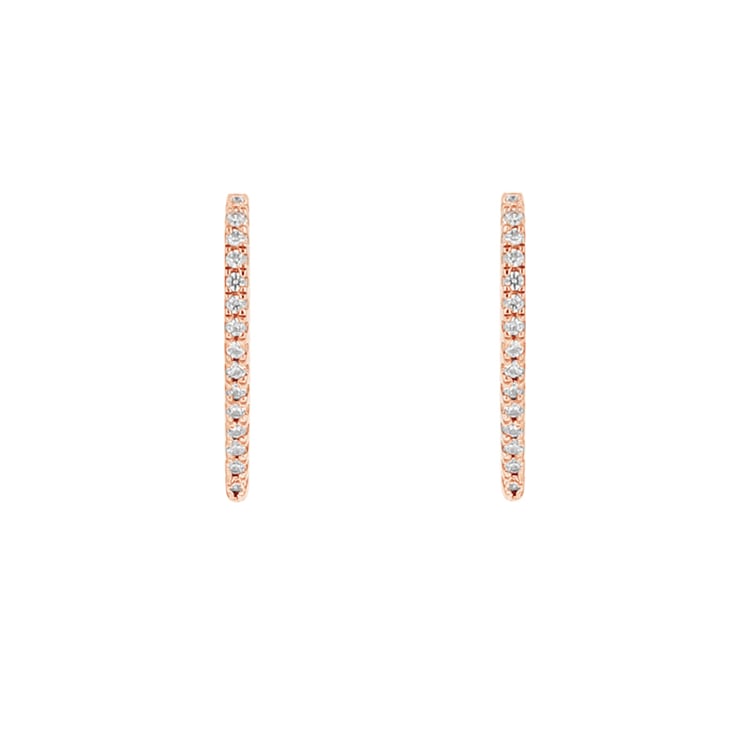 Ohrringe in Herzform mit Lab Grown Diamanten Leia 110496