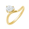 Eleganter Verlobungsring aus Gold