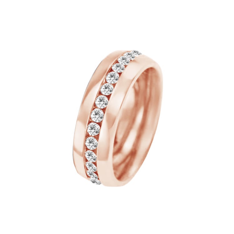 Trauringe aus Gold mit Diamanten Dazon 96318