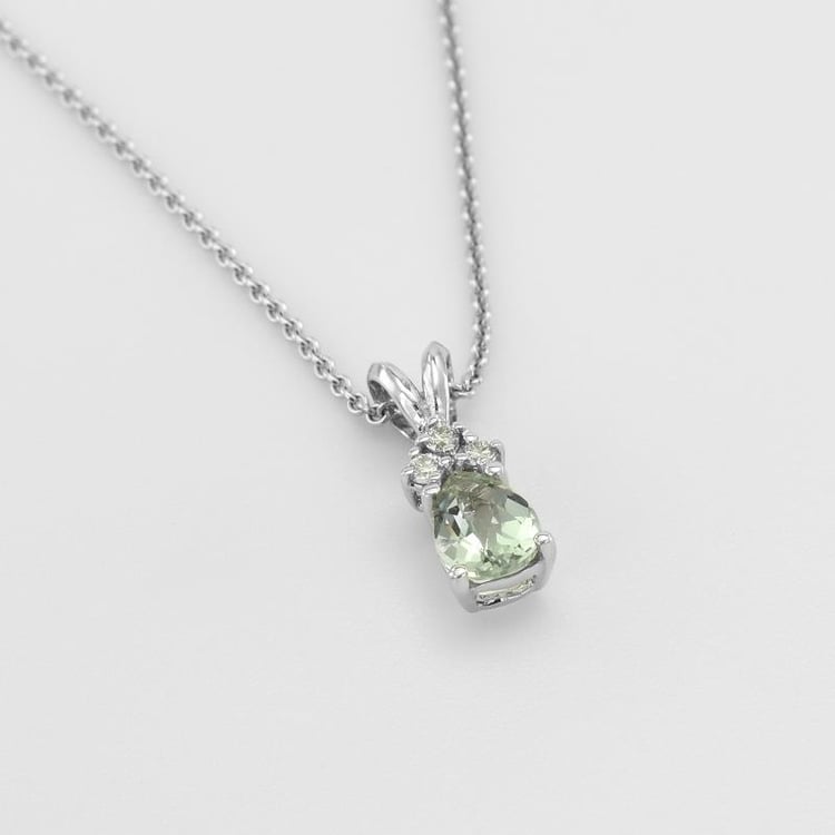 Goldanhänger mit Amethystträne und Diamanten Electrah 50623