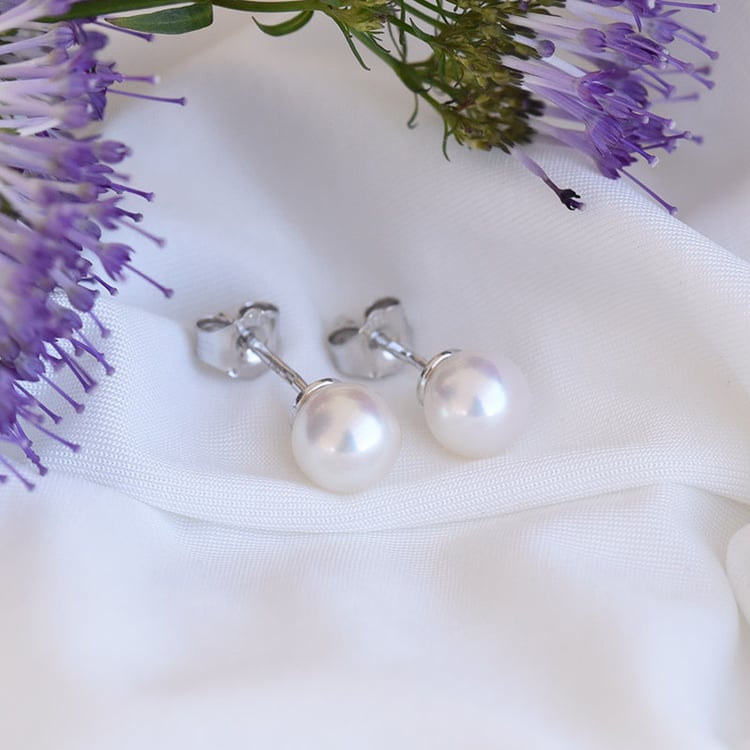 Perlenohrringe 82647