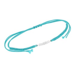 Silbernes String-Armband mit der Aufschrift Mama