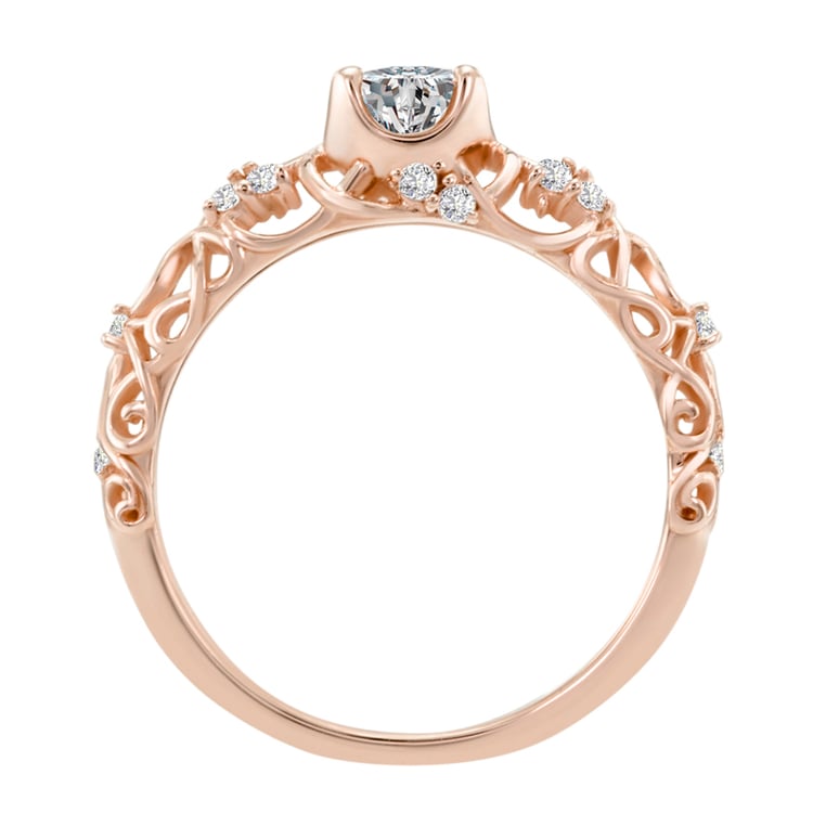 Vintage Verlobungsring mit Lab Grown Diamanten Chantal 65888