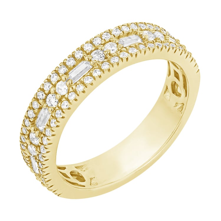 Luxuriöser Half-Eternity-Ring mit Diamanten Irenaeus 84300