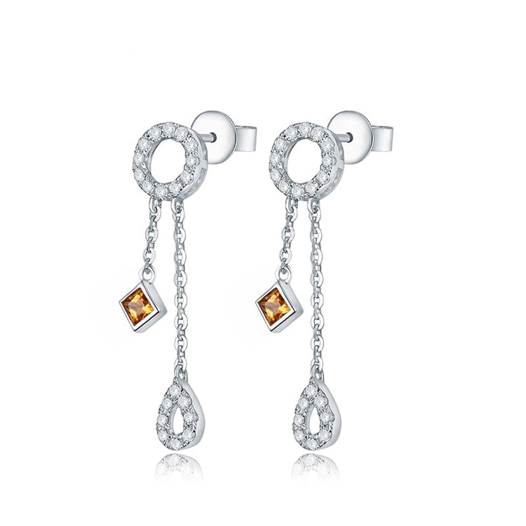 Saphirohrringe 18776