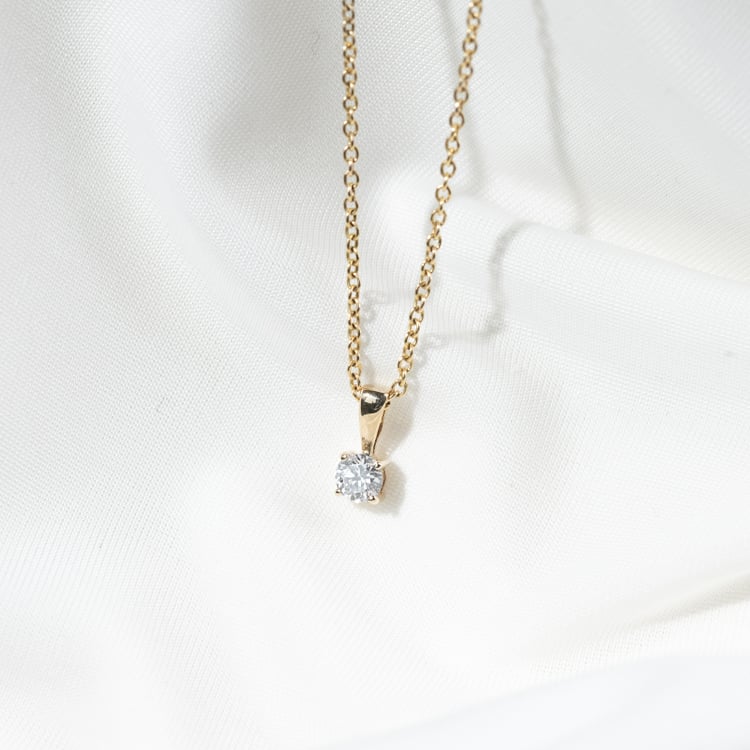 Anhänger mit Lab Grown Diamant und Auswahl des Karatgewichts Alexen 131132