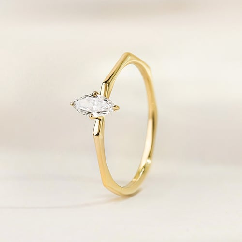 Ring mit Lab Grown Diamanten Julia