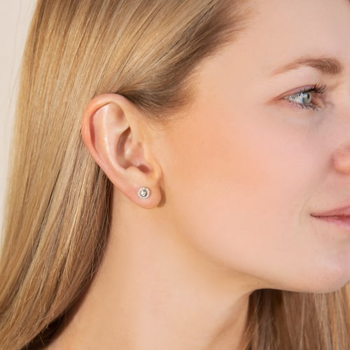 Ohrringe 2in1 mit Lab Grown Diamanten Annabel