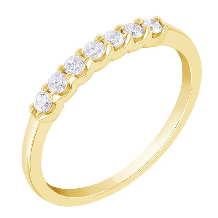 Goldring mit Diamanten 76250