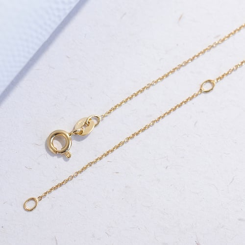 Ankerkette 40/45 cm aus 14k Gold