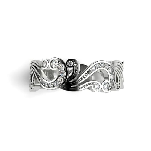 Ring im Vintage-Stil mit Lab Grown Diamanten Christine