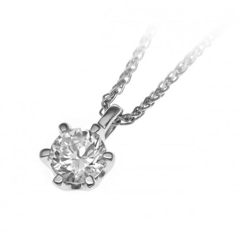 Platinanhänger mit Diamant Bette