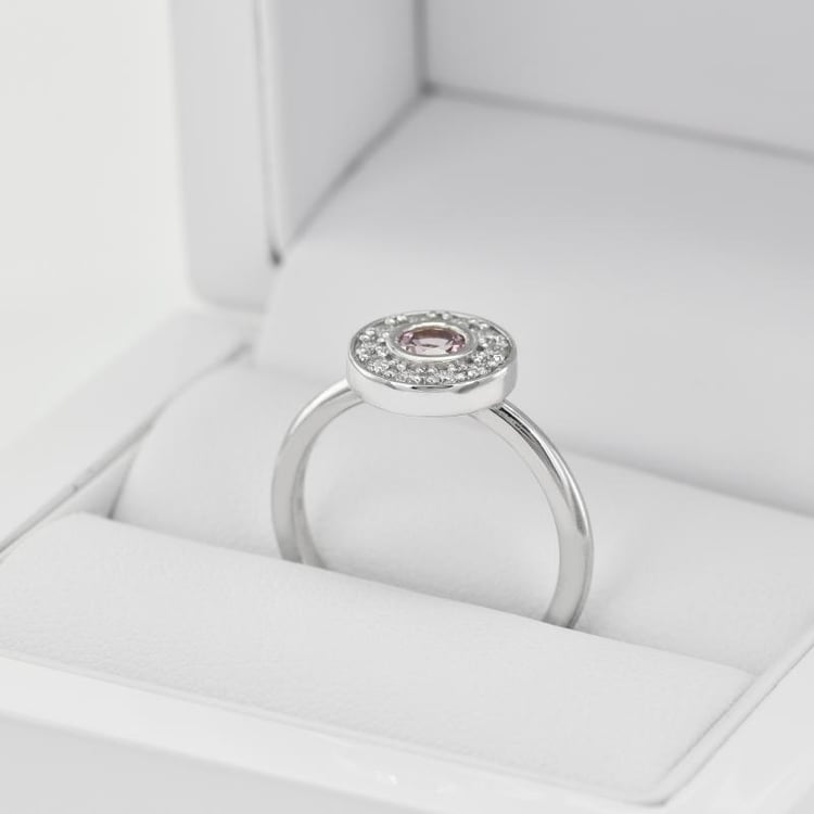 Goldring mit Morganit 33510