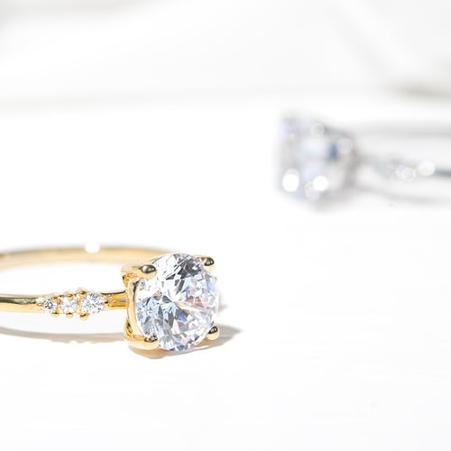 Verlobungsring mit Lab Grown Diamanten Amity
