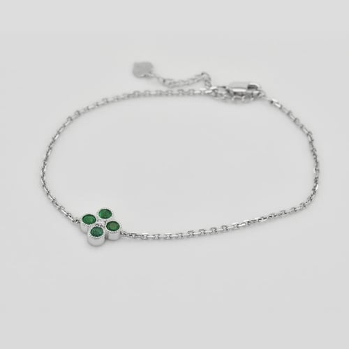 Smaragdarmband mit Diamant Reith