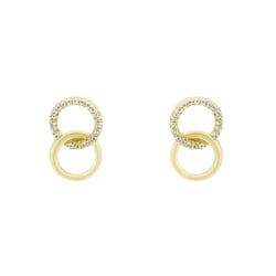 Elegante Ohrringe mit Diamanten Landyh
