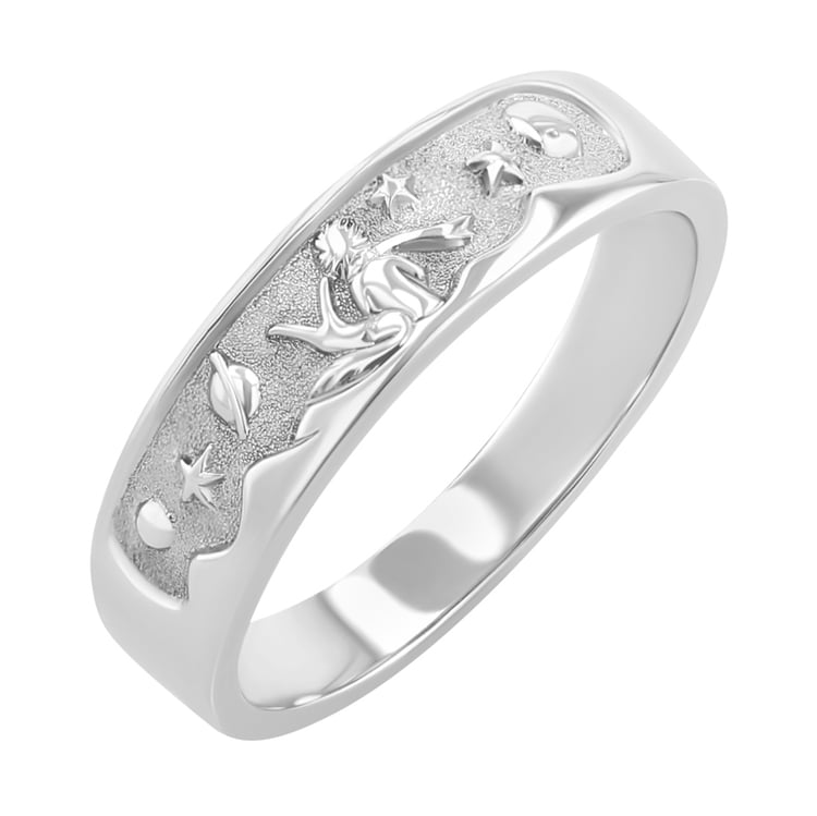 Von Hand gravierte Eheringe Der Kleine Prinz 122803