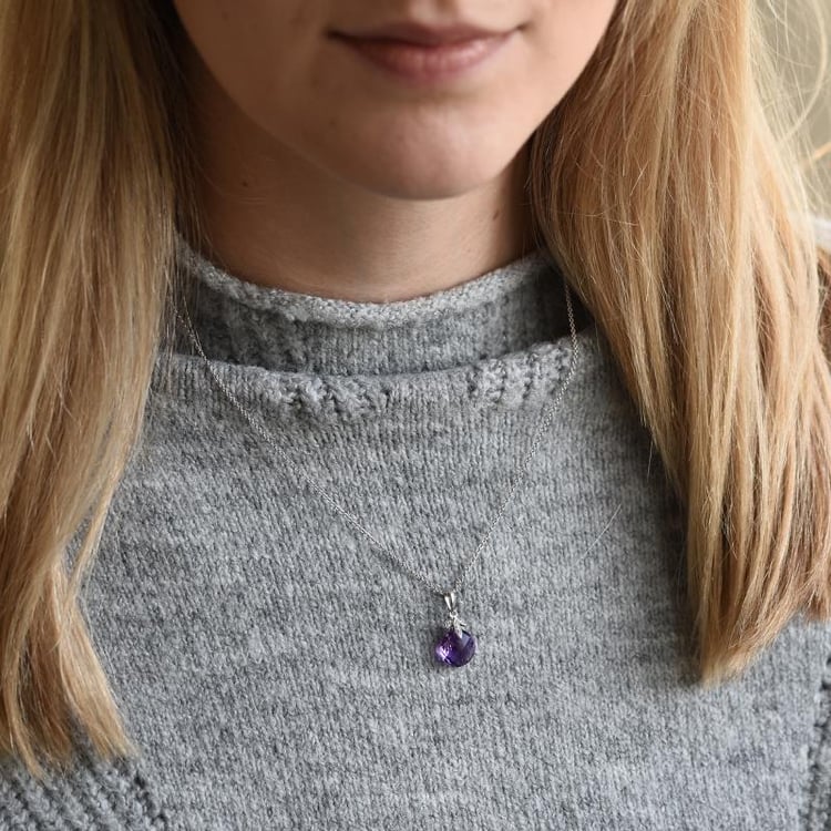 Amethyst in Gold 51231