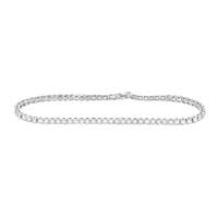Silbernes Tennis Armband mit Lab Grown Diamanten Laurel