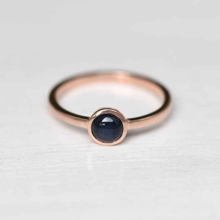 Goldring mit Sternsaphir Stowy 47817