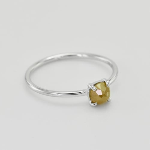 Goldring mit Gelb Diamant Xemy