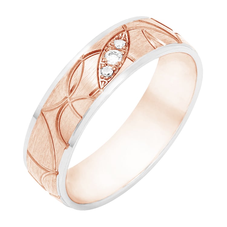 Unikate Eheringe aus Gold mit Diamanten Ivan 80429