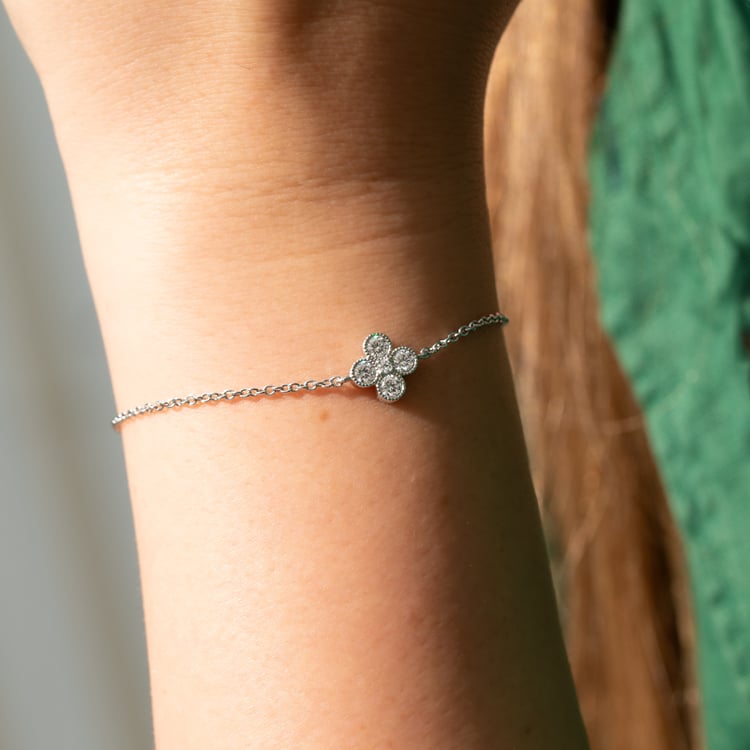 Moissanitarmband mit Diamanten Reith 143887