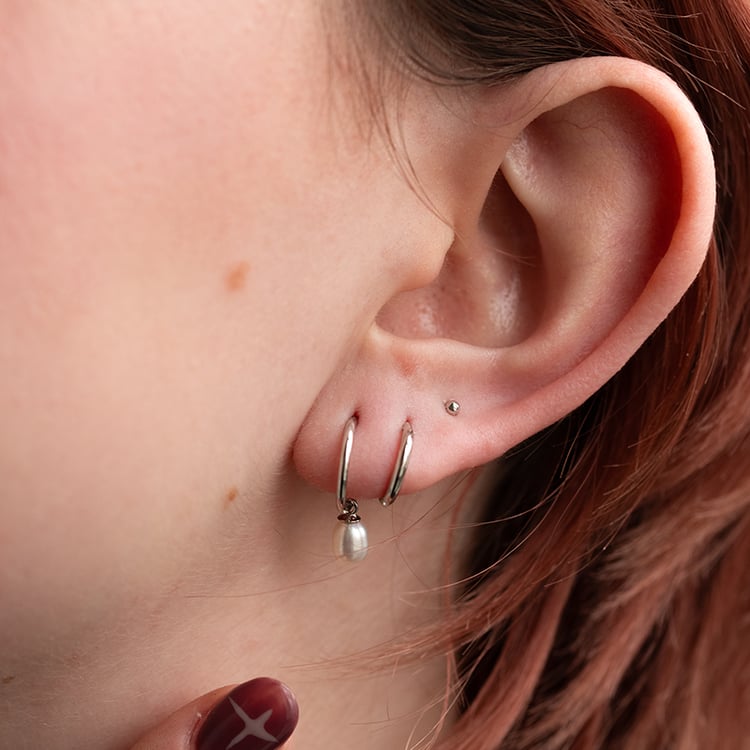 Goldener Labret Piercing Ohrstecker Izis 138346