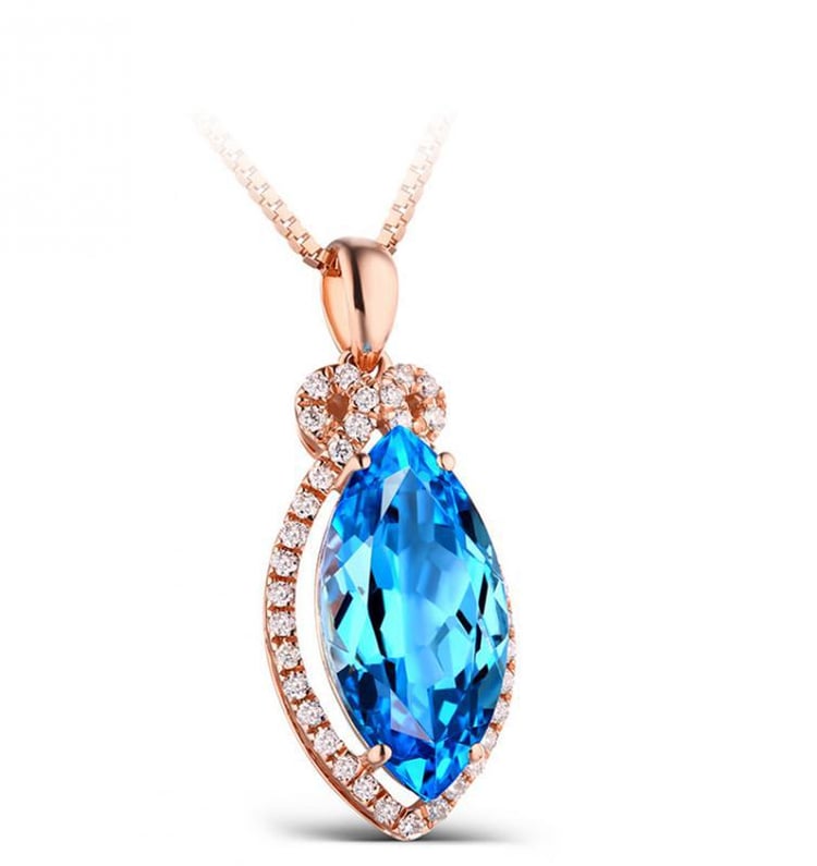 Halskette mit Diamanten 10031