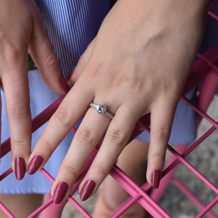 Platin Verlobungsring 32139