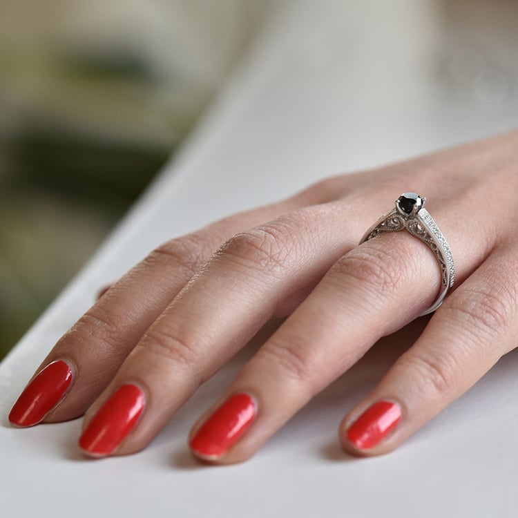 Diamantring aus Gold 42043