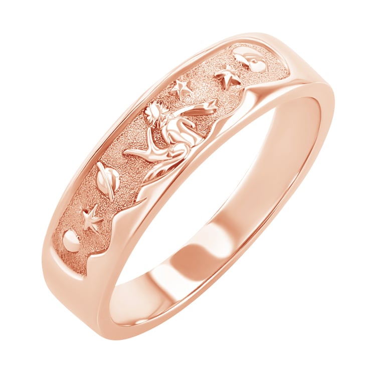 Von Hand gravierte Eheringe Der Kleine Prinz 122802