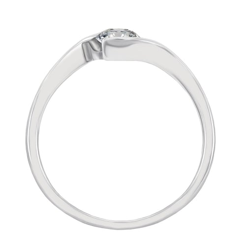 Verlobungsring mit Diamant Saffar