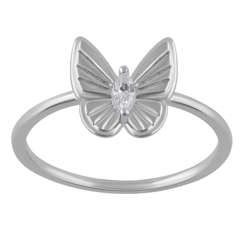 Ring aus Gold mit Diamanten Rachel