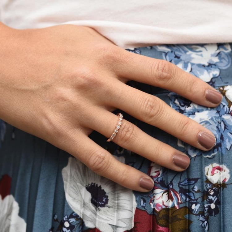 Eternity-Ring im Vintage-Stil mit Lab Grown Diamanten Paloma 101585