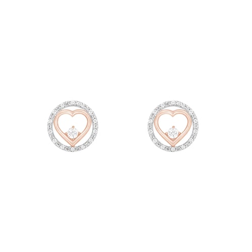 Romantische Ohrringe mit Diamanten Sofya