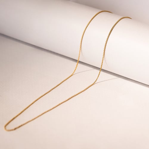 Ankerkette 45 cm aus 9k Gold