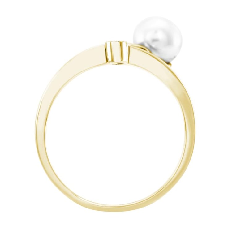 Goldener Perlenring 24730