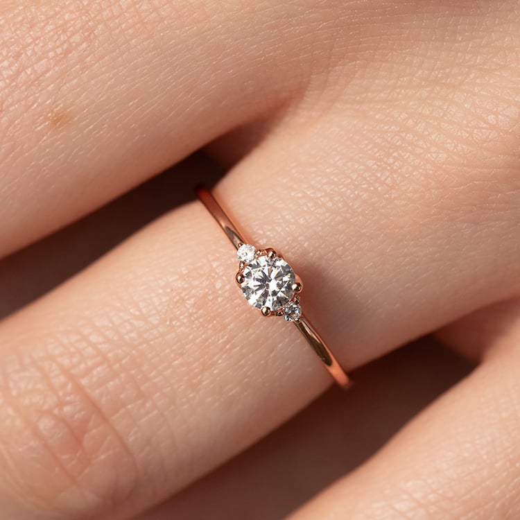 Verlobungsring mit Diamanten Hye 137350