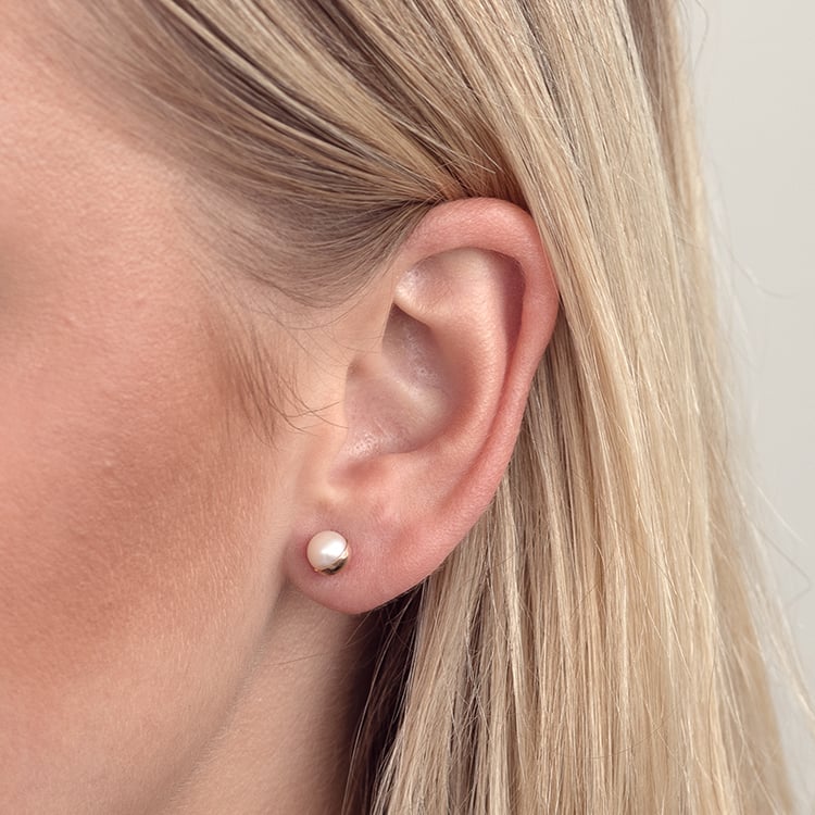 Dezente Perlenohrringe Danne 129197