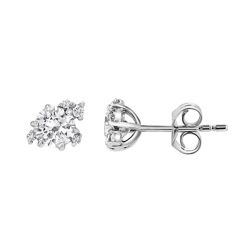 Cluster Ohrringe mit Lab Grown Diamanten Alary