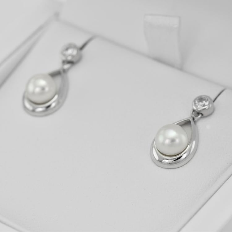 Perlenohrringe 21123