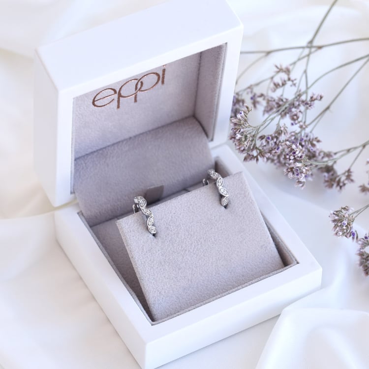 Creolen mit Diamanten Malus 80720