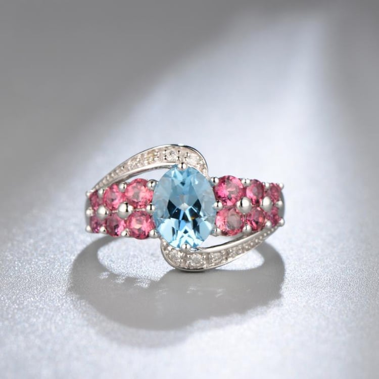 Turmalinring aus Gold 5687