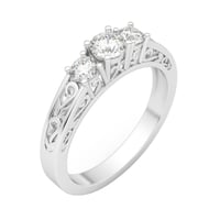 Vintage Verlobungsring mit Lab Grown Diamanten Lariah