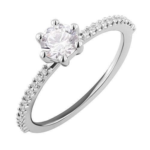 Verlobungsring mit Diamanten Cynthia