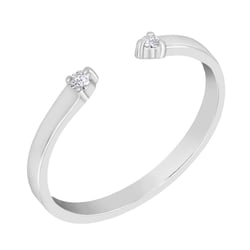 Atypischer Ring aus Gold mit Diamanten Wilbur