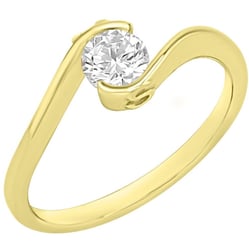 Verlobungsring mit Buchstaben und Diamanten Saffar